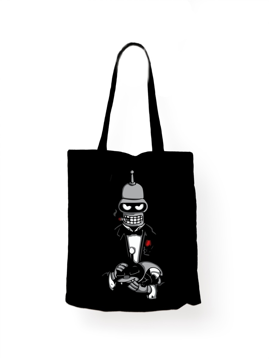 

Шоппер унисекс СувенирShop Футурама/Futurama 31, черный, Футурама/Futurama 31