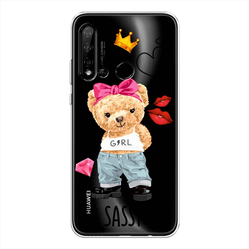 

Чехол на Huawei Nova 5i "Sugar Mommy", Голубой;белый;розовый, 69850-6