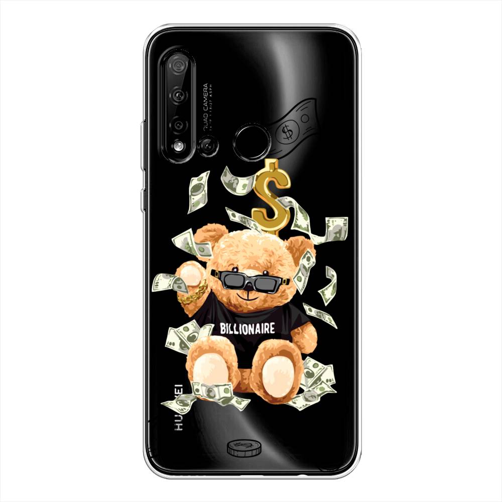 

Чехол на Huawei Nova 5i "Big cash", Черный;серый;бежевый, 69850-6