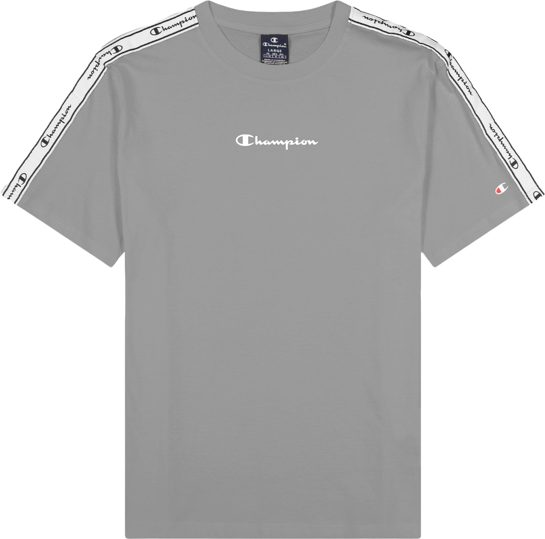 

Футболка мужская Champion 217189-ES007 серая S, 217189-ES007