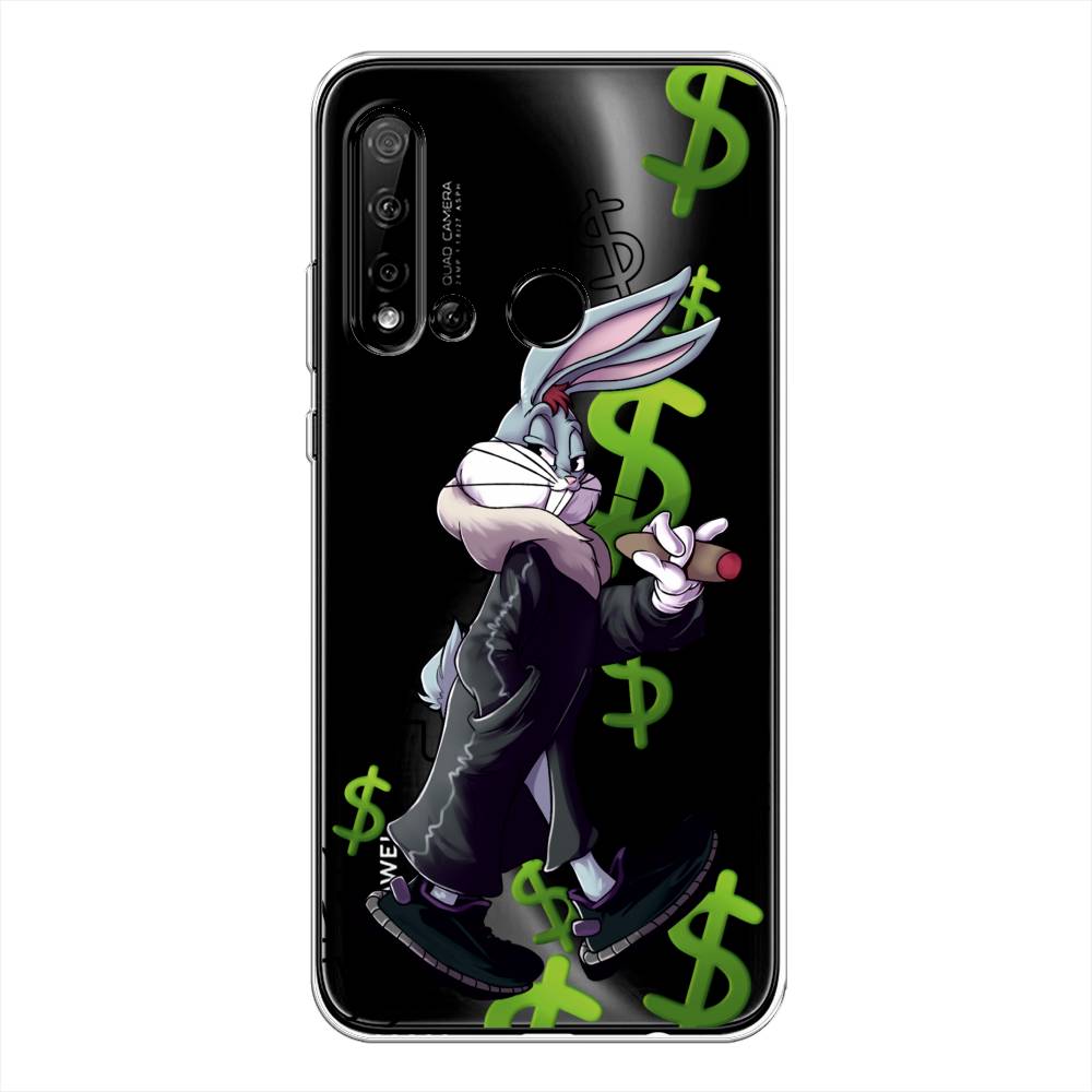 

Чехол на Huawei Nova 5i "Rich Bugs Bunny", Зеленый;черный;голубой, 69850-6