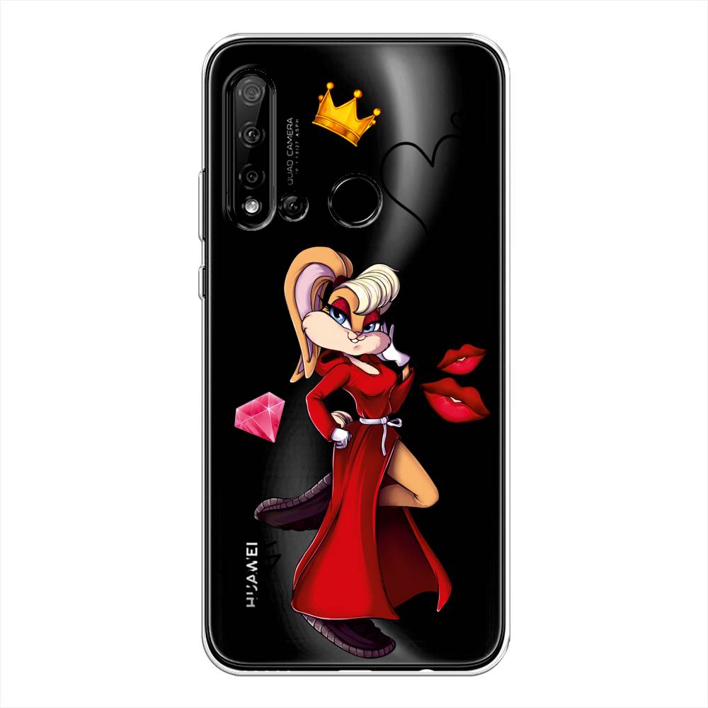 

Чехол на Huawei Nova 5i "Rich Lola Bunny", Красный;бежевый;оранжевый, 69850-6