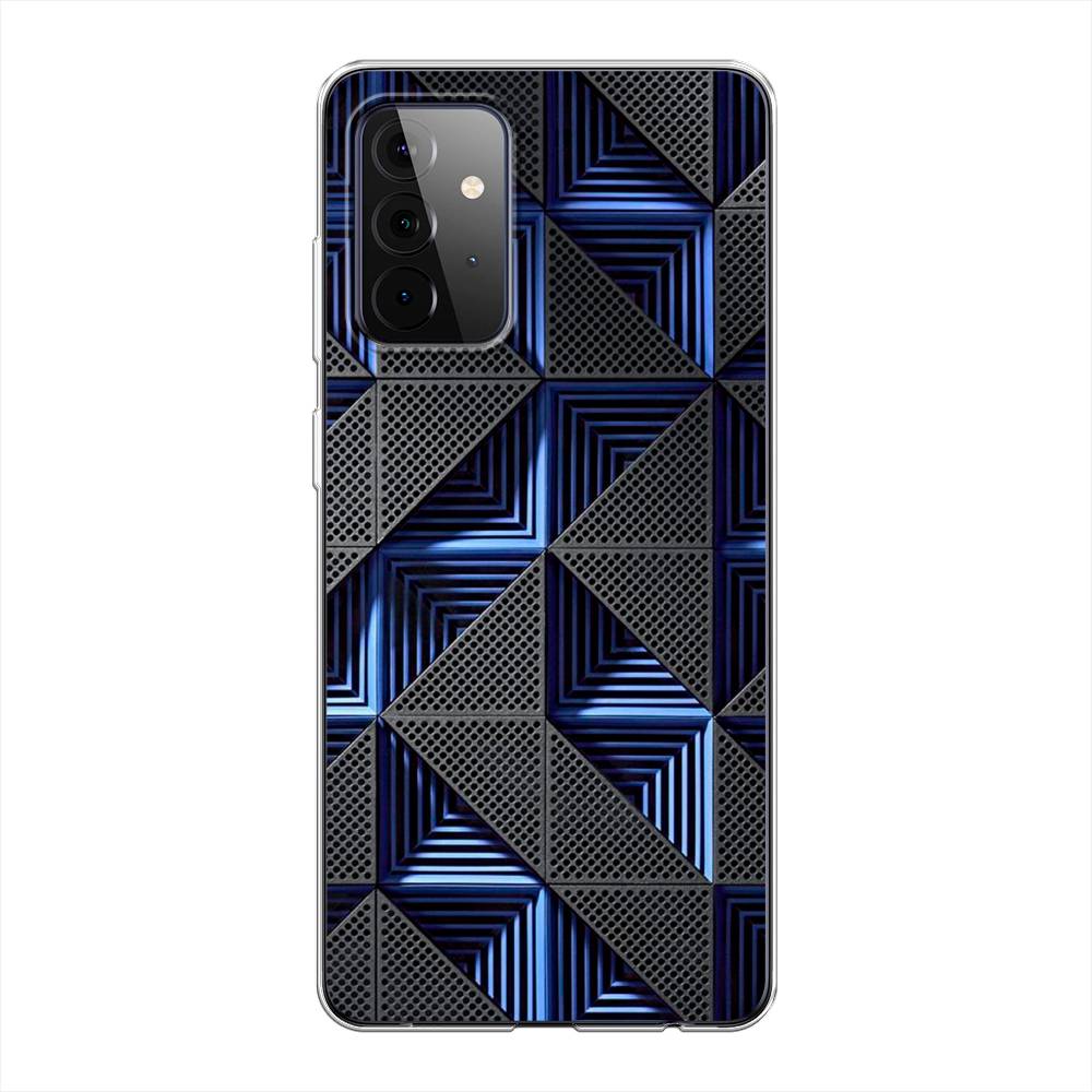 

Чехол на Samsung Galaxy A72 "IBM", Серый;синий, 2101950-3