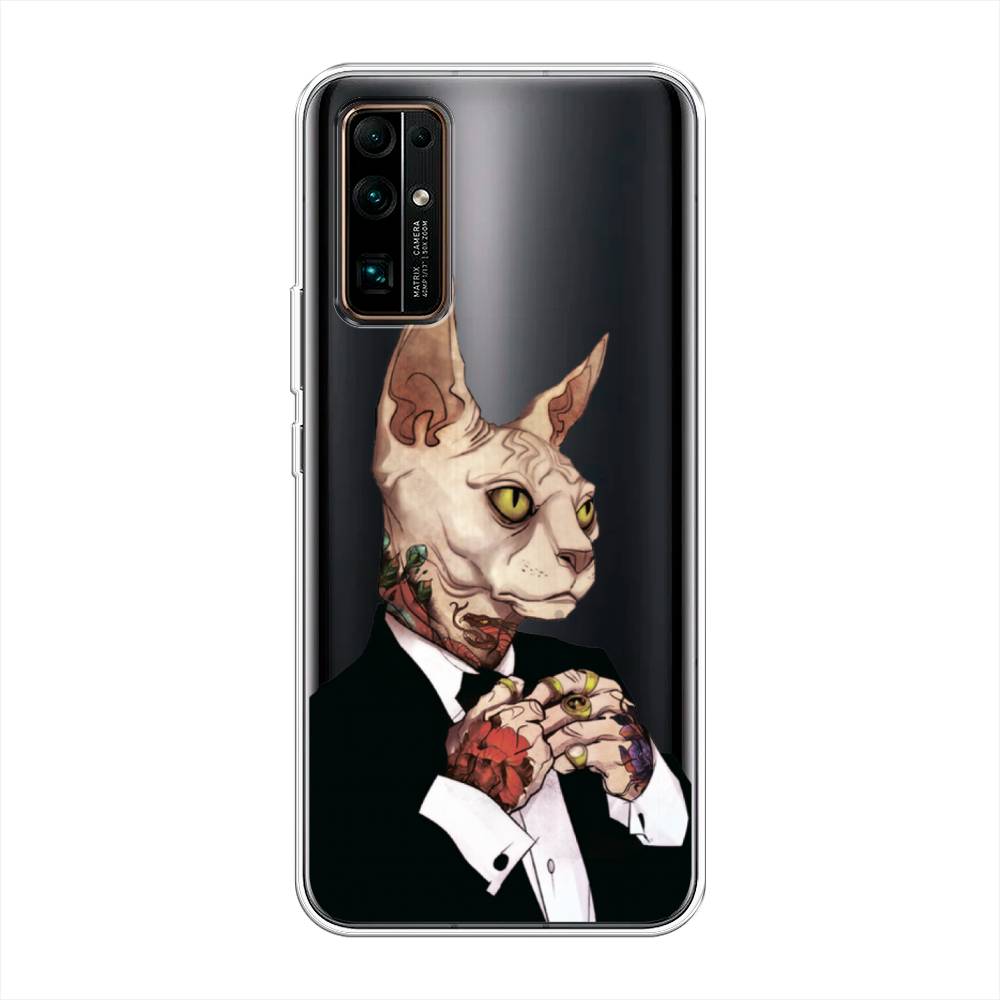 

Чехол Awog на Honor 30 "Татуированный сфинкс", Бежевый;черный;красный, 612150-7
