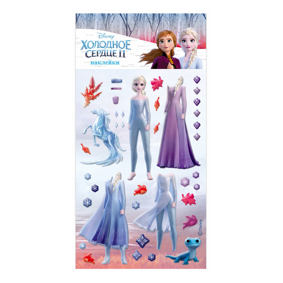 

Наклейки декоративные Disney Холодное сердце-2 3 3Д 9,5 х 18,5 см