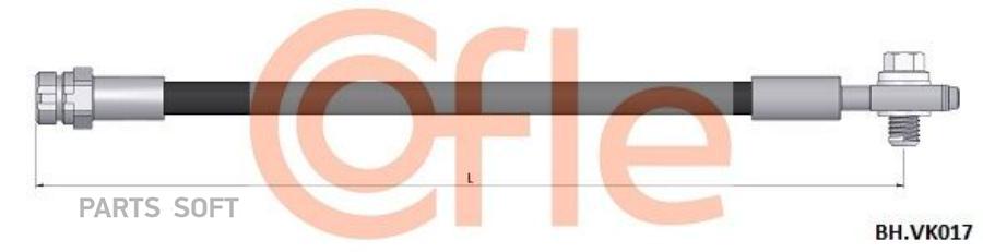 

Cofle 92.Bh.Vk017 Шланг Тормозной