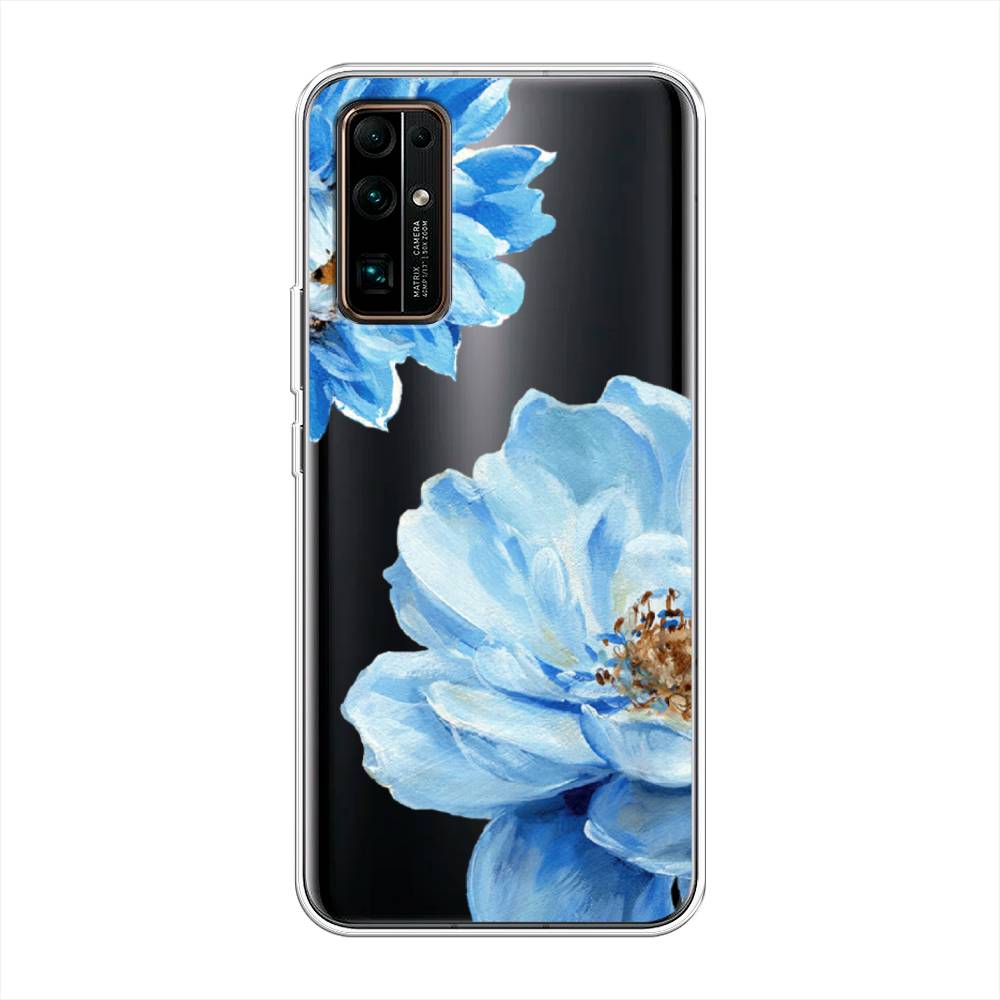 

Чехол Awog на Honor 30 "Голубые клематисы", Голубой, 612150-8