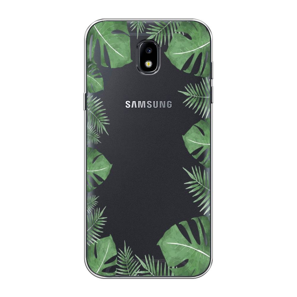 

Чехол Awog на Samsung Galaxy J5 2017 / Самсунг J5 2017 "Листья папоротника рамка", Зеленый, 22850-8