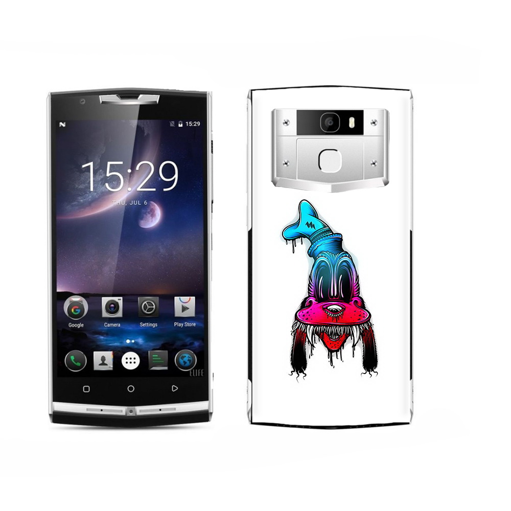 

Чехол MyPads Tocco для Oukitel K15 Plus Гуффи, Прозрачный, Tocco