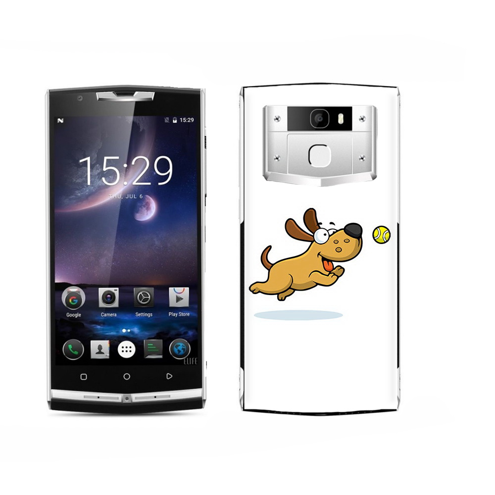 

Чехол MyPads Tocco для Oukitel K15 Plus пёсик, Прозрачный, Tocco