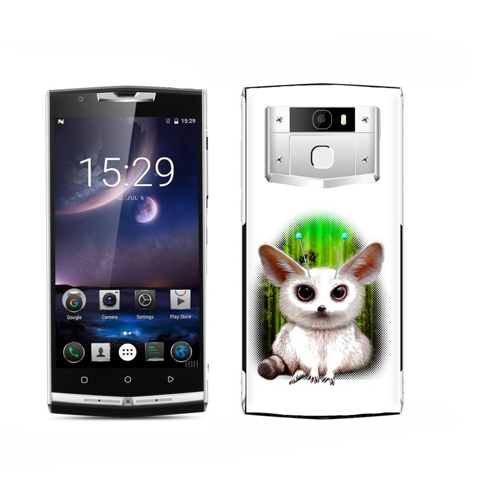 

Чехол MyPads Tocco для Oukitel K15 Plus пушистое животное, Прозрачный, Tocco
