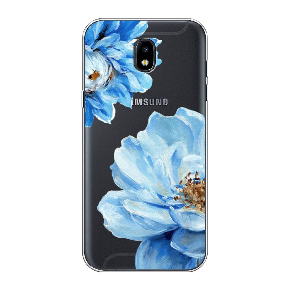 

Чехол Awog на Samsung Galaxy J5 2017 / Самсунг J5 2017 "Голубые клематисы", Голубой, 22850-8