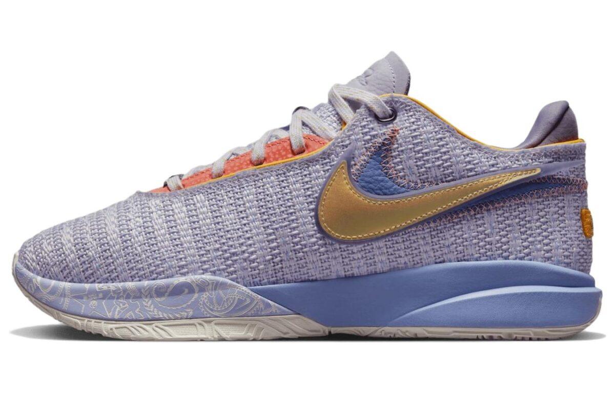 

Кроссовки унисекс Nike LeBron 20 фиолетовые 43 EU, Фиолетовый, LeBron 20