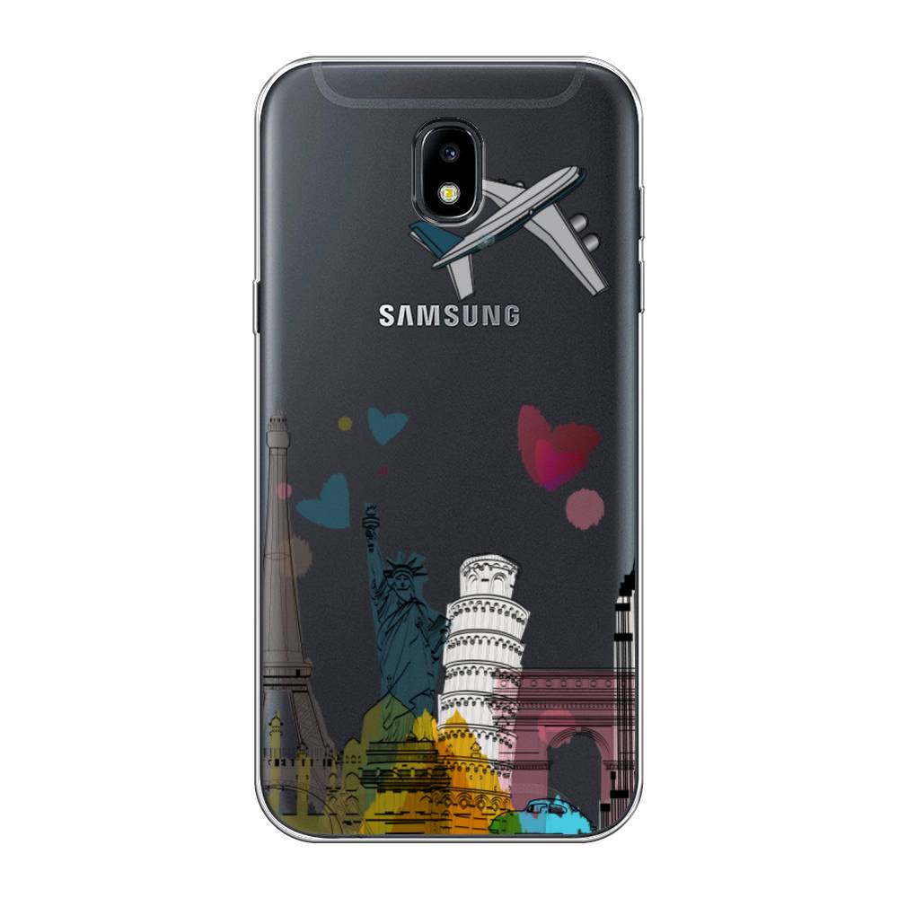 

Чехол Awog на Samsung Galaxy J5 2017 / Самсунг J5 2017 "Самолет путешествий", Желтый, 22850-10