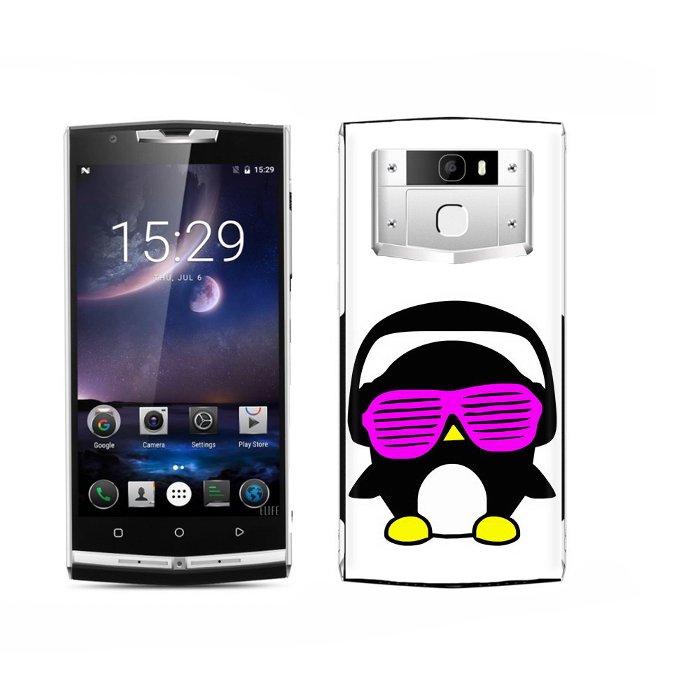 

Чехол MyPads Tocco для Oukitel K15 Plus пингвин, Прозрачный, Tocco