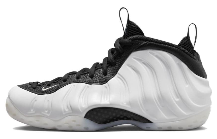 

Кроссовки унисекс Nike Air Foamposite One White and Black белые 46 EU, Белый, Air Foamposite One White and Black