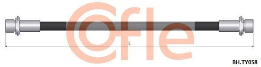 

Cofle 92.Bh.Ty058 Шланг Тормозной