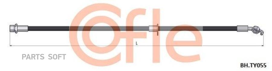 

Cofle 92.Bh.Ty055 Шланг Тормозной
