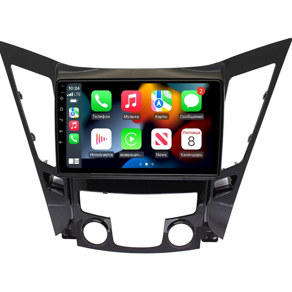 Магнитола CRS-300 Хендай Соната 6 Hyundai Sonata 6 (YF) 2009-2014 - Android 13 - CarPlay