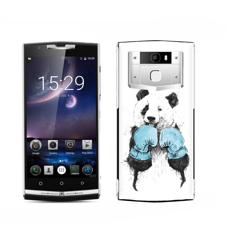 

Чехол MyPads Tocco для Oukitel K15 Plus панда боксер, Прозрачный, Tocco