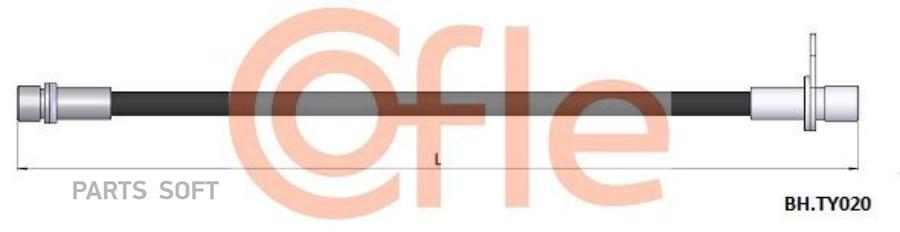 

Cofle 92.Bh.Ty020 Шланг Тормозной