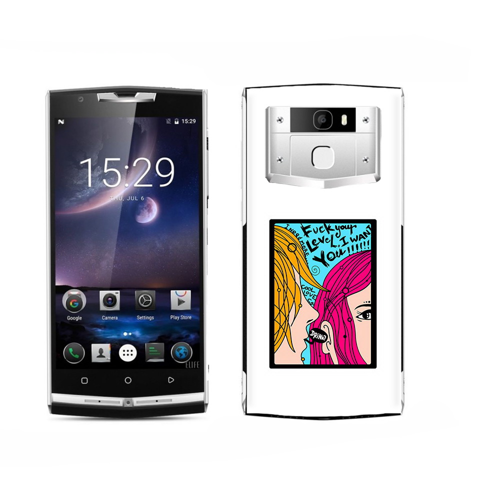 

Чехол MyPads Tocco для Oukitel K15 Plus Выпьем, Прозрачный, Tocco