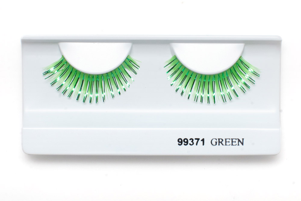 Ресницы блестящие/Eyelashes (Цв: Green) 100041792457