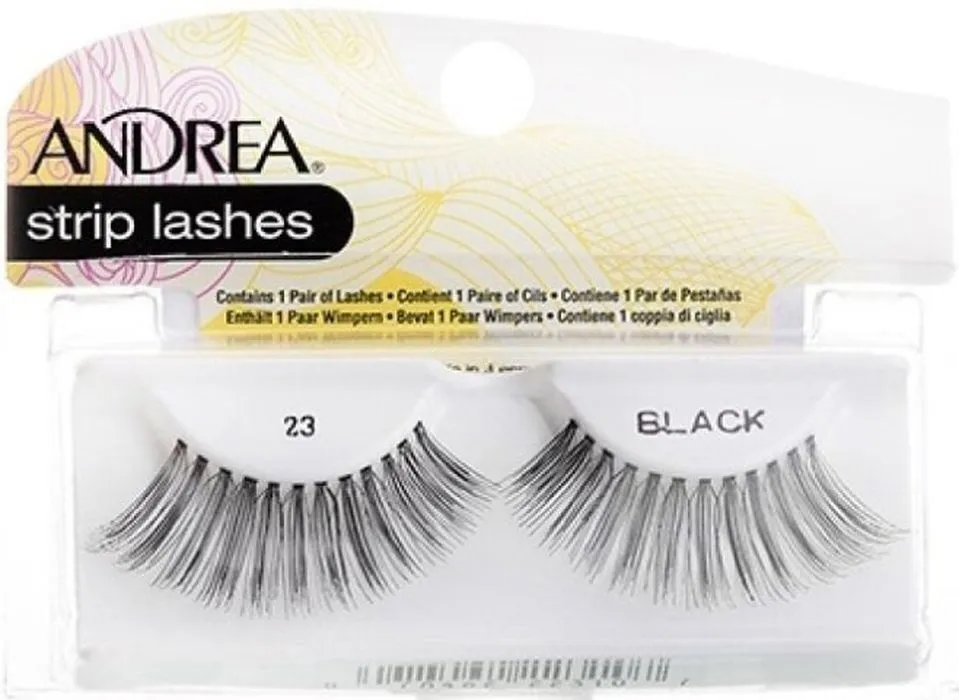 Ресницы накладные №23 натуральные пышные Andrea Mod Strip Lashes (Цв: Black)