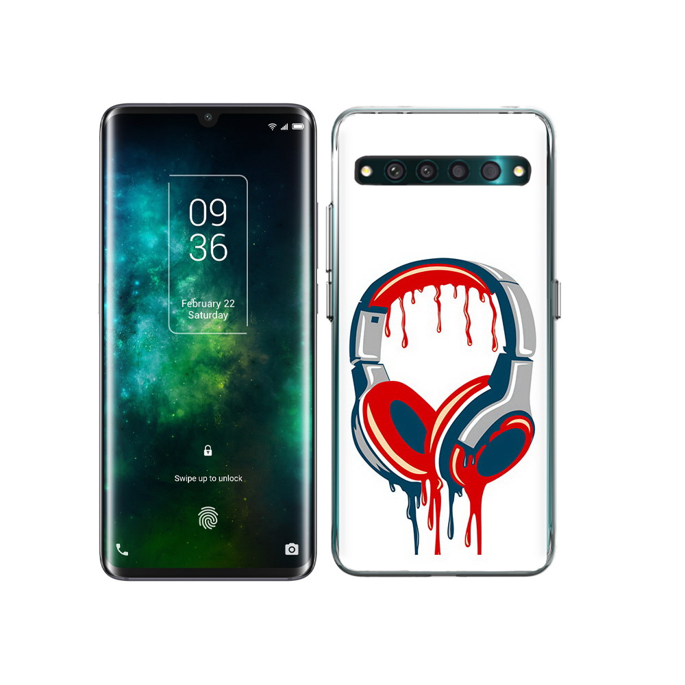 

Чехол MyPads Tocco для TCL 10 Pro не делай громко, Прозрачный, Tocco