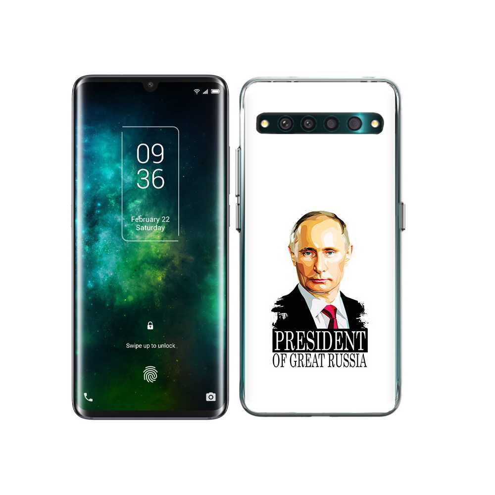 

Чехол MyPads Tocco для TCL 10 Pro Володька, Прозрачный, Tocco