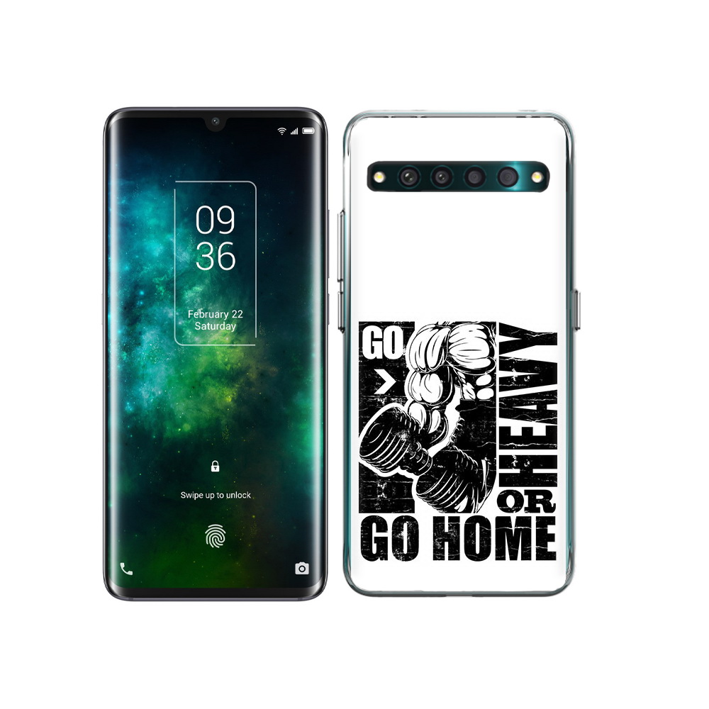 

Чехол MyPads Tocco для TCL 10 Pro накаченные руки, Прозрачный, Tocco