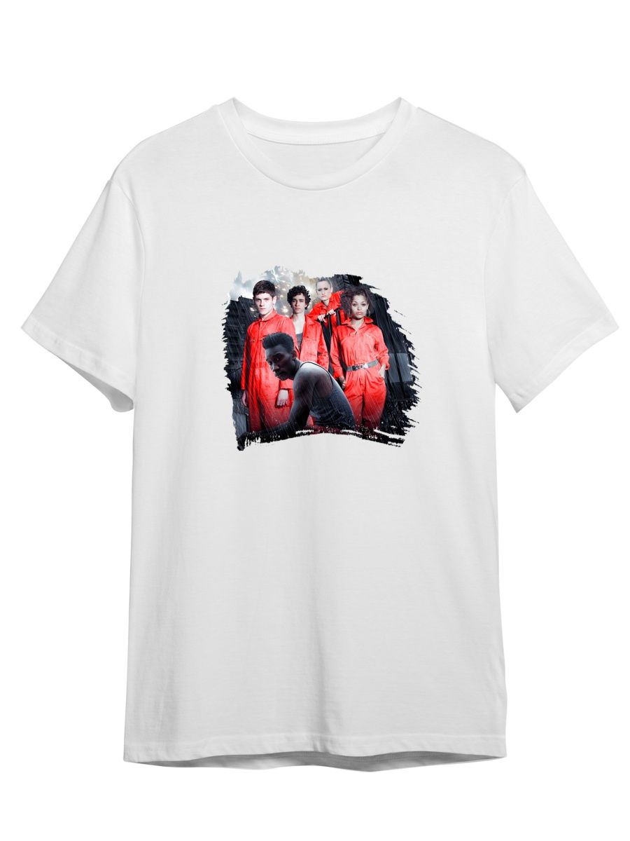 

Футболка унисекс СувенирShop Отбросы/Сериал/Misfits 7 белая 5XL, "Отбросы/Сериал/Misfits" 7