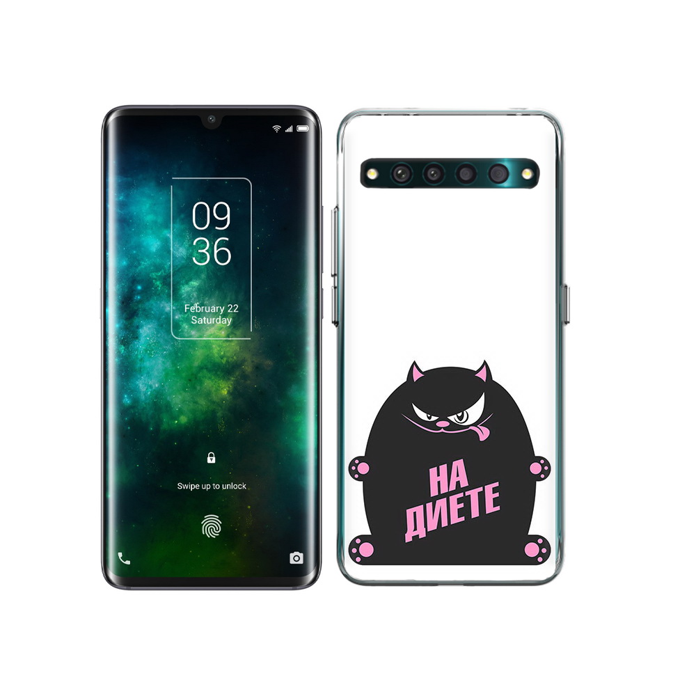 

Чехол MyPads Tocco для TCL 10 Pro на диете, Прозрачный, Tocco