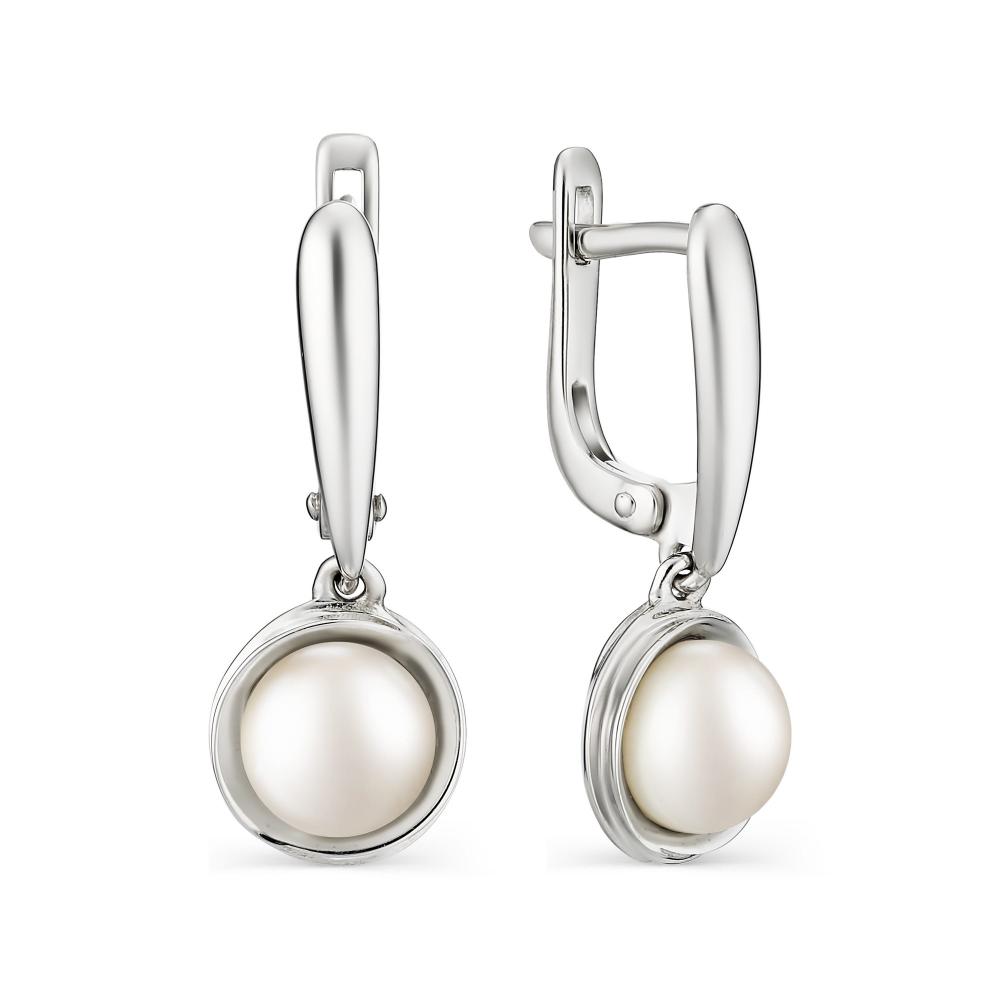 

Серьги из серебра с жемчугом АЛЬКОР 02-1267_00ЖБ-00, 02-1267_00ЖБ-00