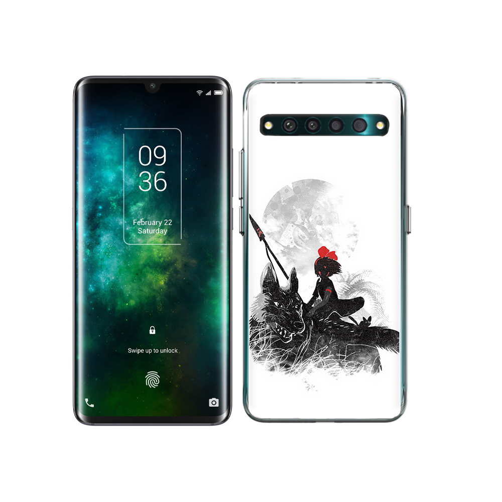 

Чехол MyPads Tocco для TCL 10 Pro мононоке, Прозрачный, Tocco