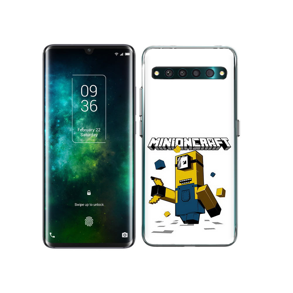 

Чехол MyPads Tocco для TCL 10 Pro миньон, Прозрачный, Tocco