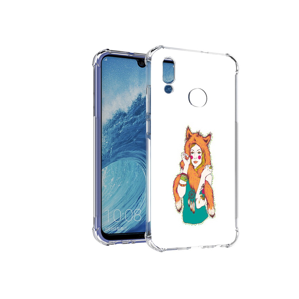 

Чехол MyPads Tocco для Huawei P Smart (2019) Девушка лиса, Прозрачный, Tocco