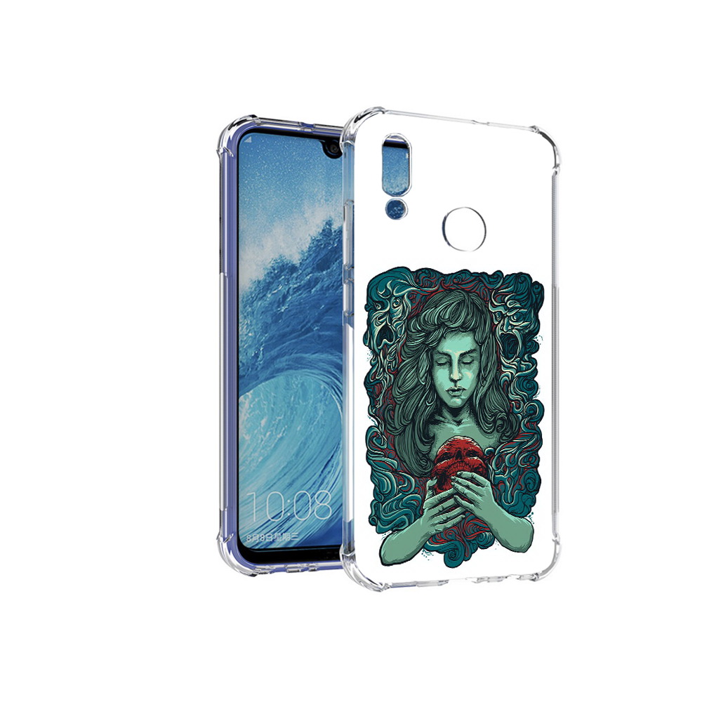 

Чехол MyPads Tocco для Huawei P Smart (2019) спящая девушка, Прозрачный, Tocco