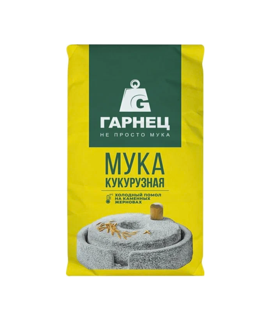 Мука Гарнец кукурузная 500 г 130₽