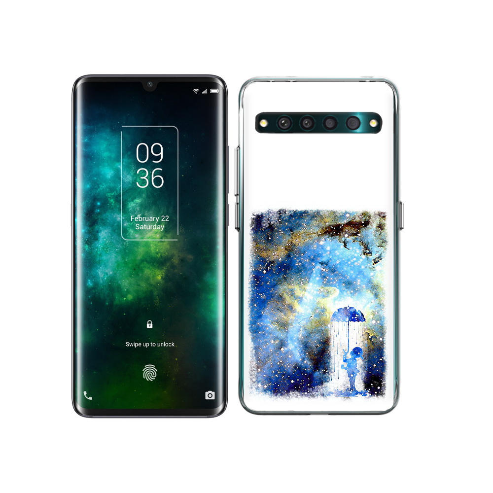 

Чехол MyPads Tocco для TCL 10 Pro мальчик в небе, Прозрачный, Tocco
