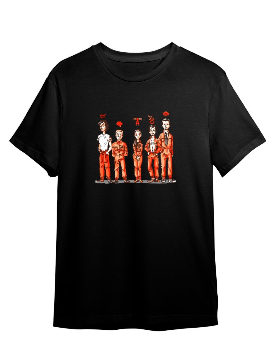 

Футболка унисекс СувенирShop Отбросы/Сериал/Misfits 4 черная 2XL, Черный, "Отбросы/Сериал/Misfits" 4