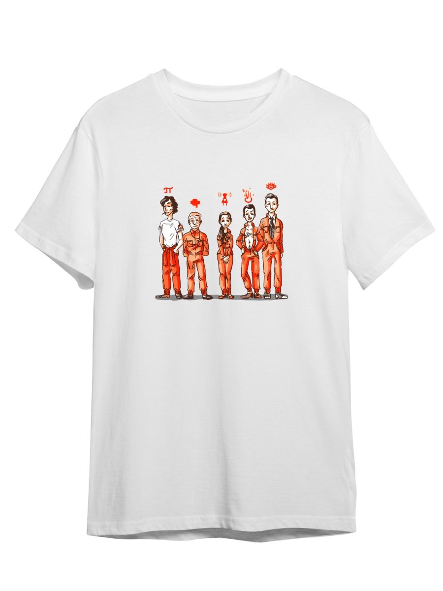 

Футболка унисекс СувенирShop Отбросы/Сериал/Misfits 4 белая XL, Белый, "Отбросы/Сериал/Misfits" 4