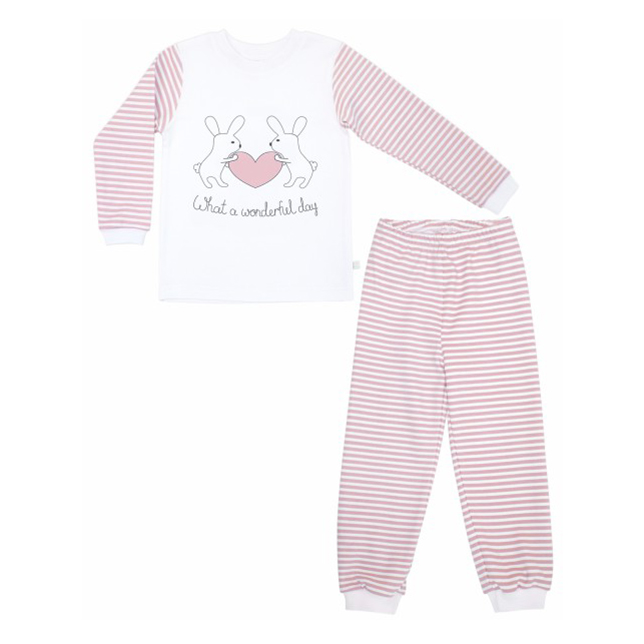 Пижама детская Фабрика Бамбук U070111Y104 цв. розовый р. 104