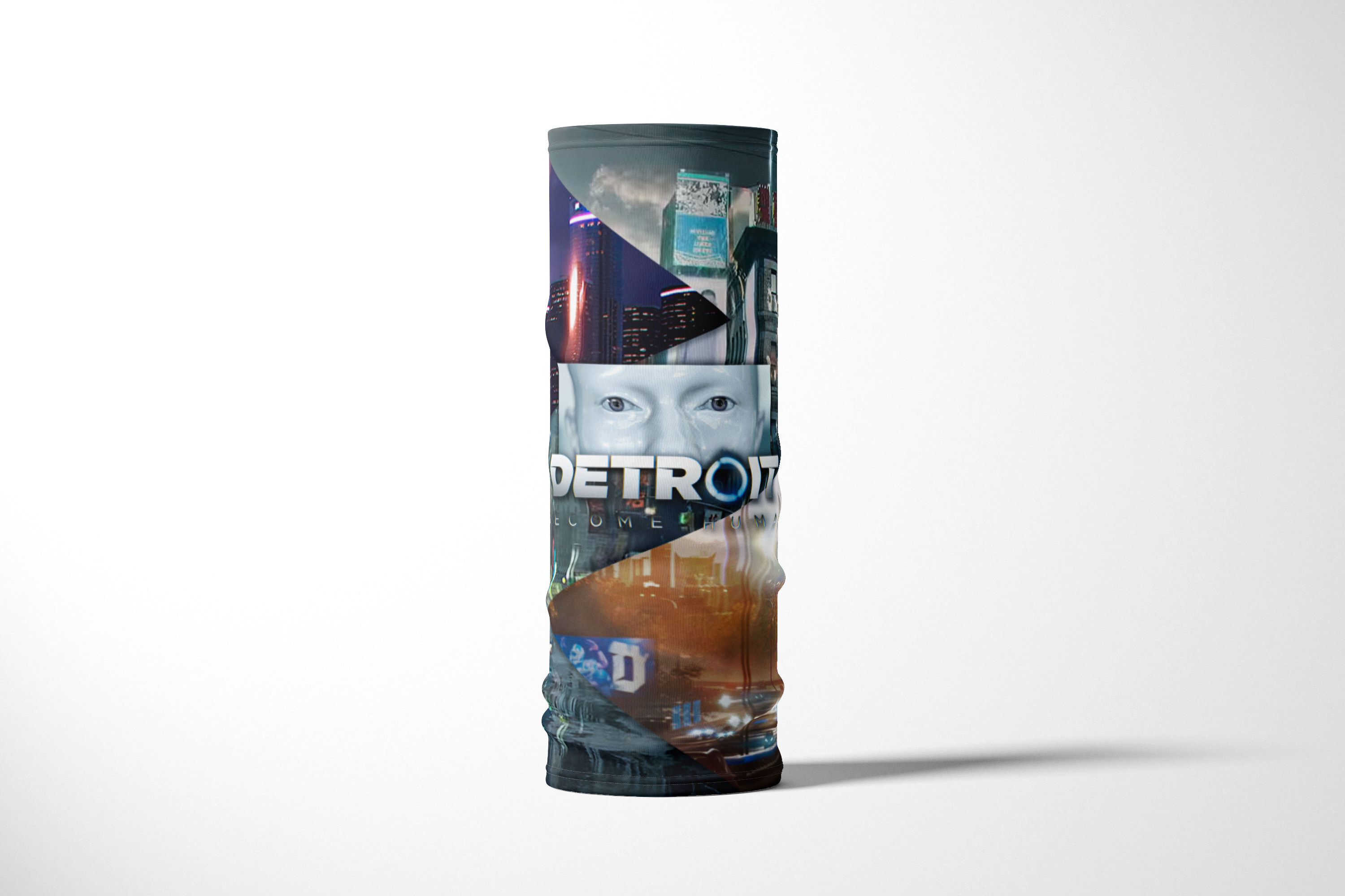 

Бандана / Бафф / Снуд-трансформер / Геймерам / Detroit become human, Разноцветный, BBuffVM_VM1531807