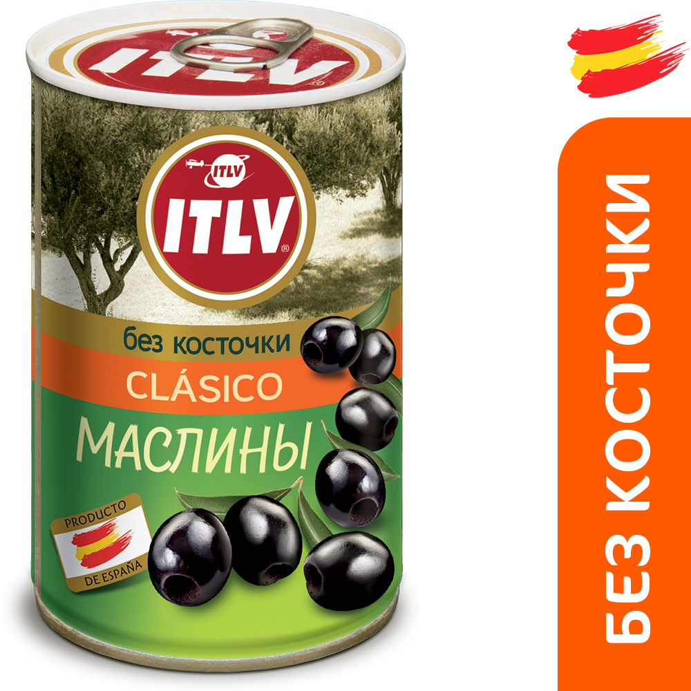 фото Маслины itlv без косточки clasico 314 мл