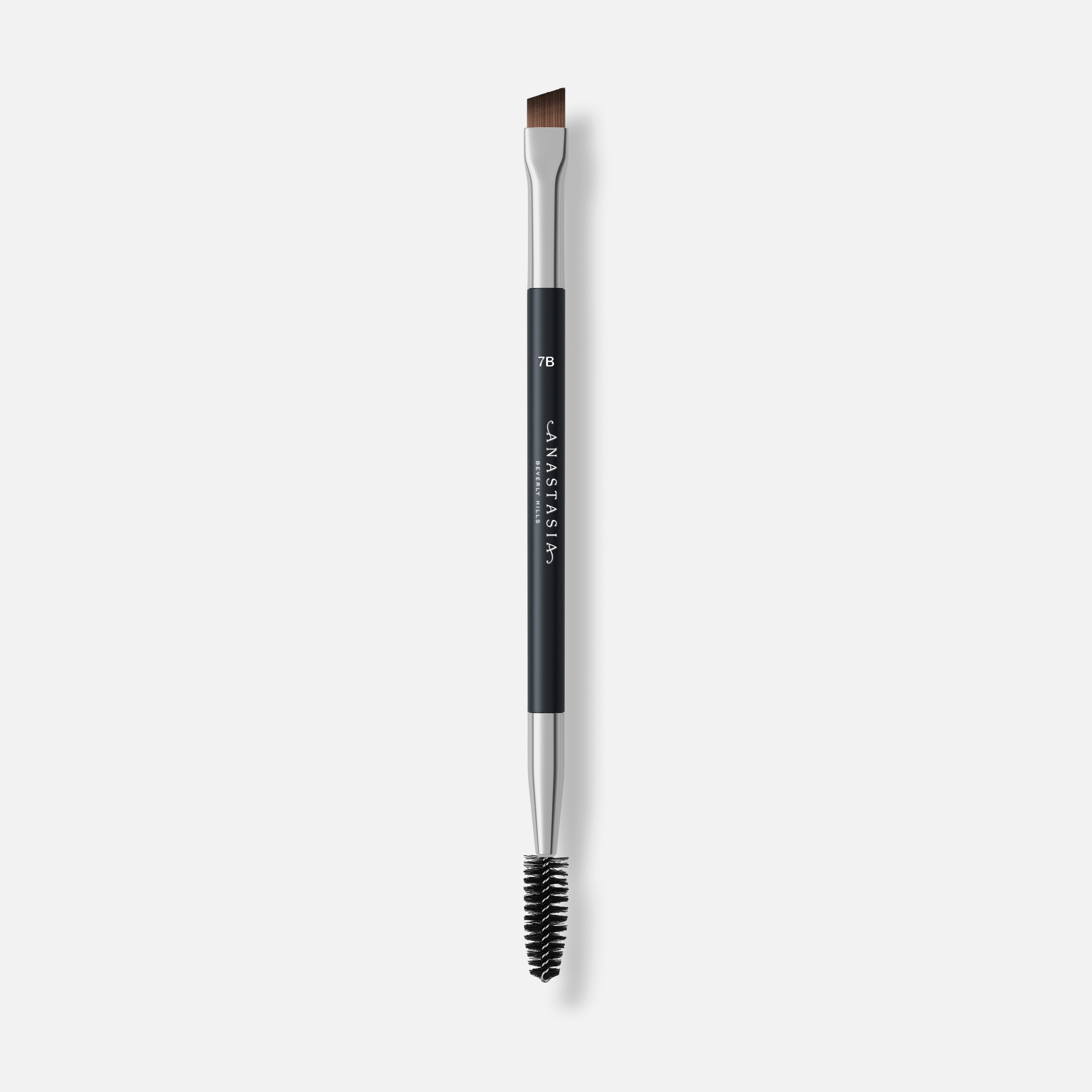 Кисть для бровей ANASTASIA BEVERLY HILLS Dual Ended Angled Brush 7B двойная черная 1768₽