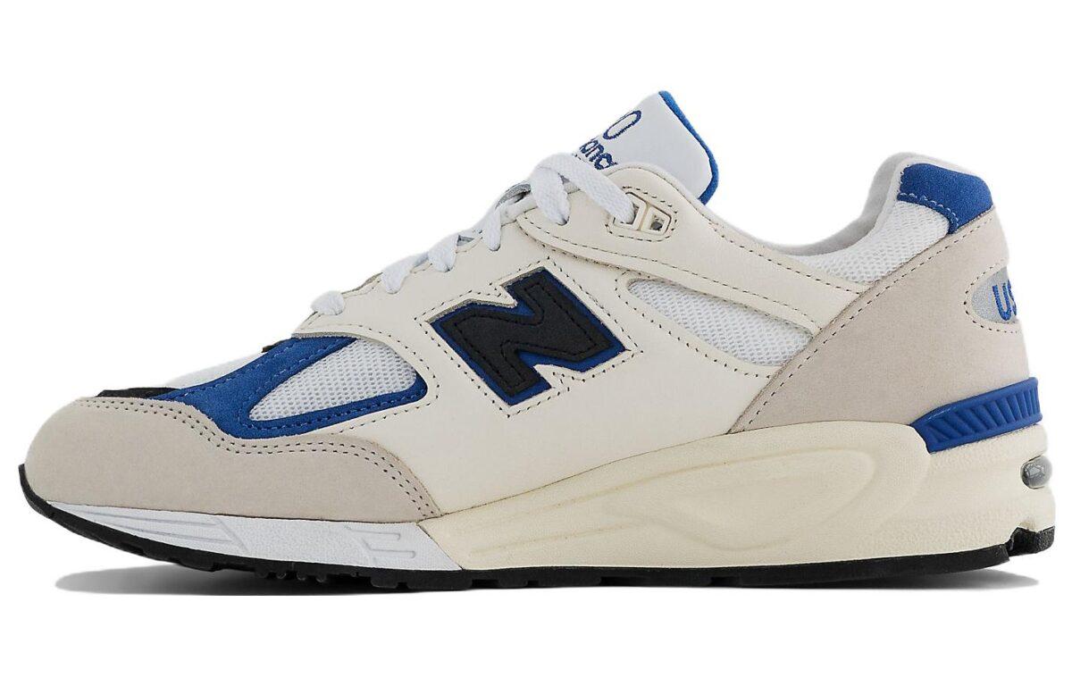 

Кроссовки унисекс New Balance NB 990 V2 бежевые 41.5 EU, Бежевый, NB 990 V2