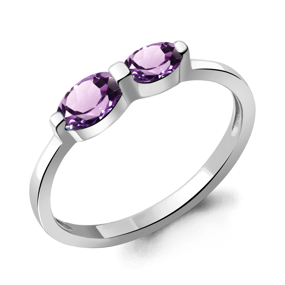 

Кольцо из серебра с аметистом Aquamarine Aquamarine 6961904_925_р р, 6961904_925_р