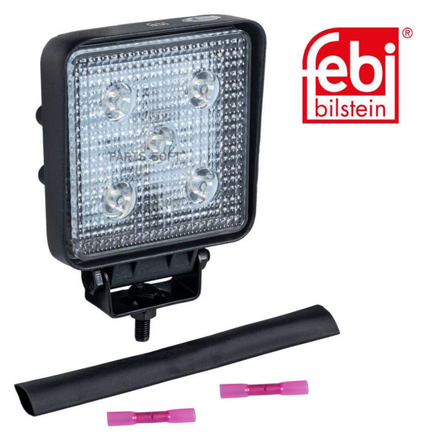 FEBI 104000 104000F_фонарь рабочего освещения!LED 9-32V 15W 1100lm IP67 108x135x40 кабель