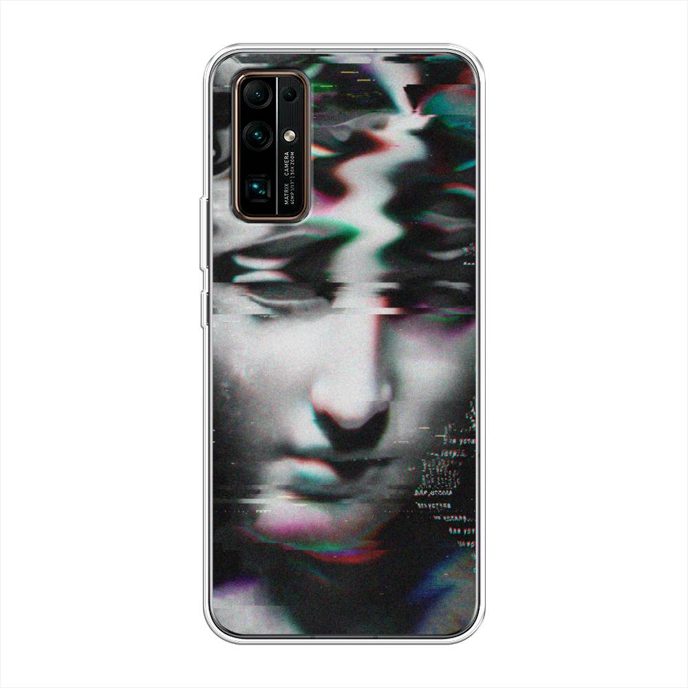 

Чехол Awog на Honor 30 "Glitch Art", Серый, 612150-9